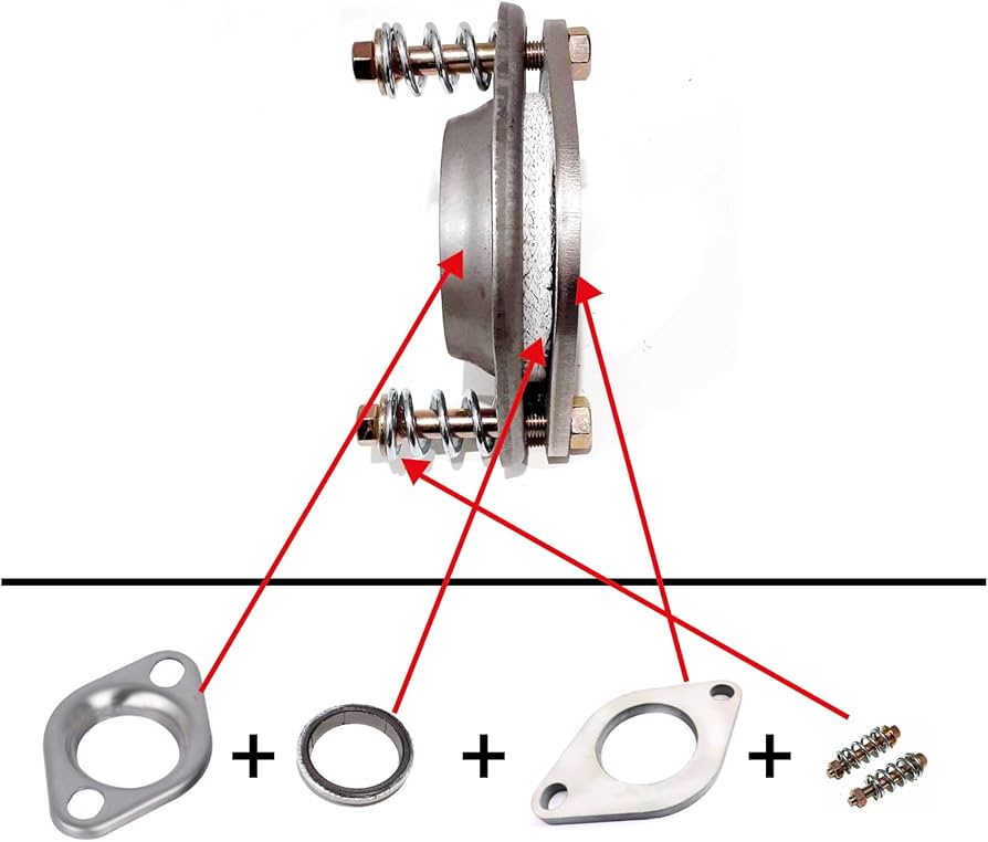 マフラー制作 球面フランジ ステンレス製 76φ（76用㎜）用 フルセット Amazon | マフラー 球面フランジ ステンレス製 76φ（76㎜）用 フランジ